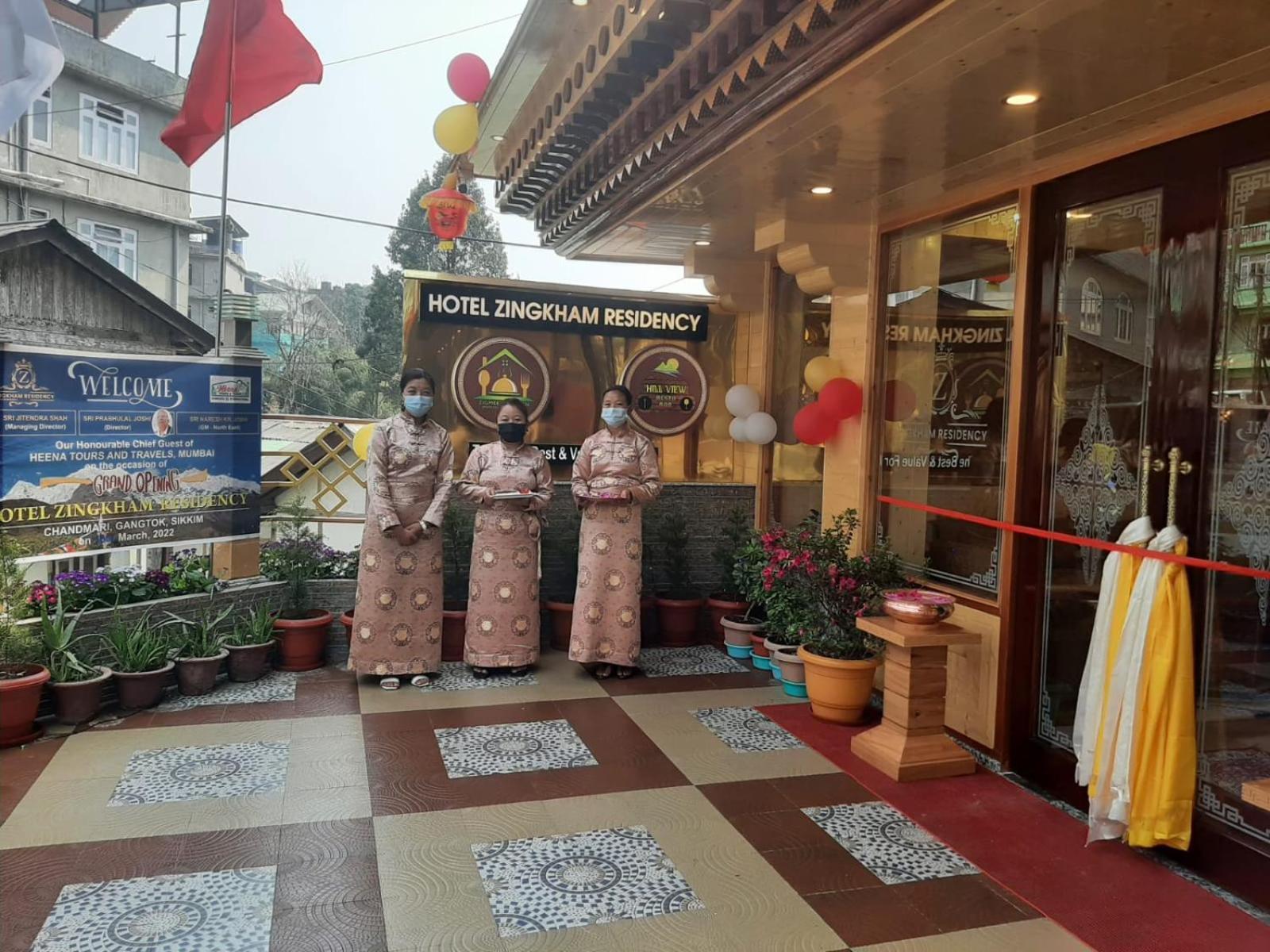 Hotel Zingkham Residency Gangtok Eksteriør bilde